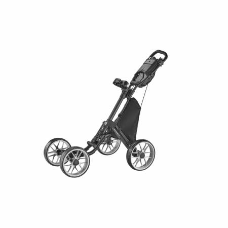 CaddyTek CaddyCruiser One Version 8 Golf Push Cart, Silver