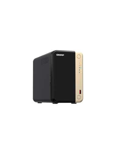 QNAP TS-464-8G-US 4 Bay High-Performance Desktop NAS with Intel Celeron Quad-core Processor