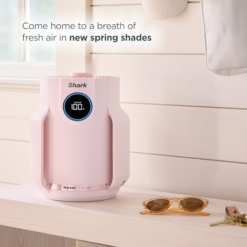 Shark Air Purifiers for Home Large Room with NeverChange Air Filter, 5 Year HEPA Filter, Covers 650 Sq. ft