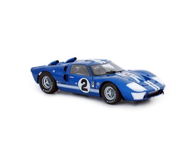 1966 Ford GT40 GT 40 Mark II #2 Blue 12 Hours of Sebring 1/18 Diecast Car Model by Shelby Collectibles