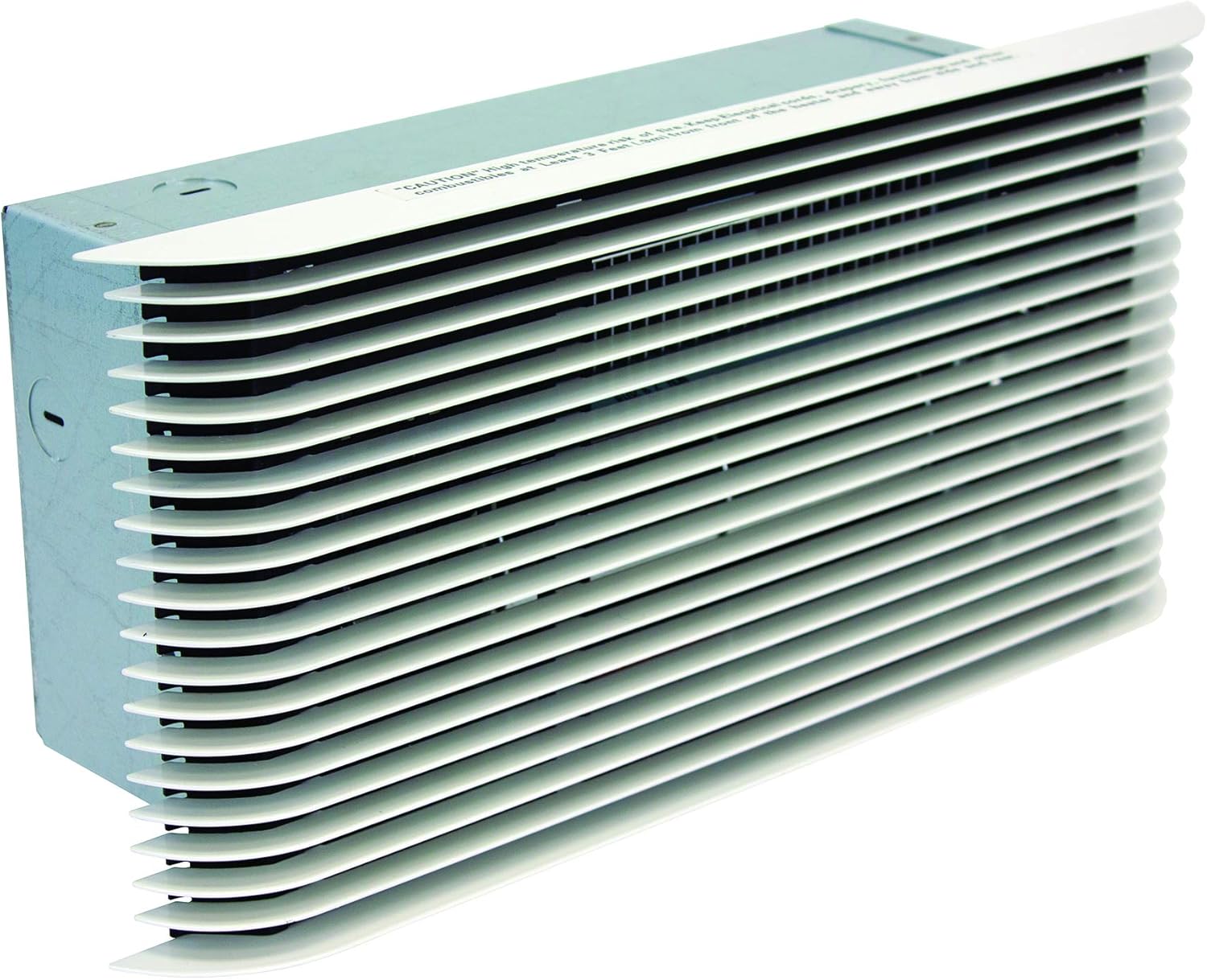 KING PAW2422-U-W Pic-A-Watt Wall Heater w/ Ultra Grill, 2250W / 240V, White