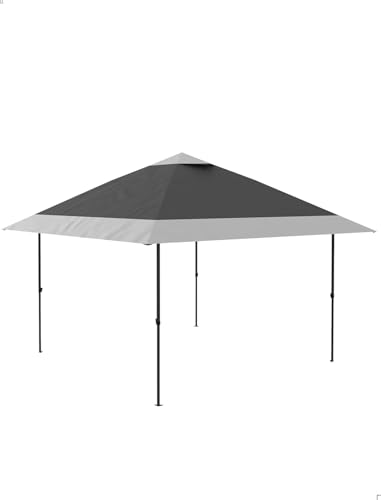 Garvee 13x13FT Pop Up Gazebo,Canopy Tent on Clearance,Outdoor Patio Gazebo, Tent for Party,Wedding,Outdoor Dining,Backyard(Dark Grgy+Light Grey)