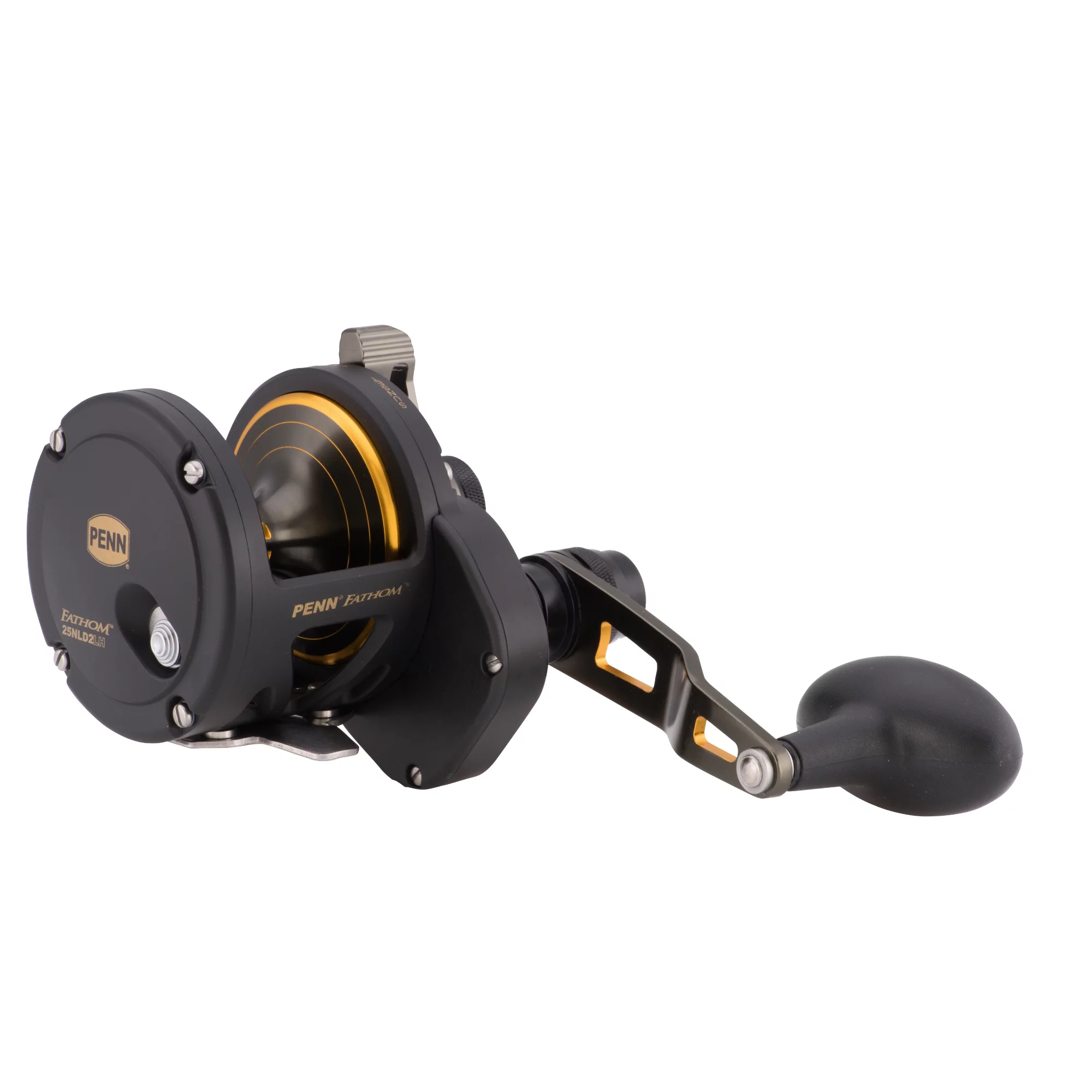 PENN Fathom Lever Drag 2 Speed Conventional Reel, Size 30, Left-Hand - Curated Treasures Market