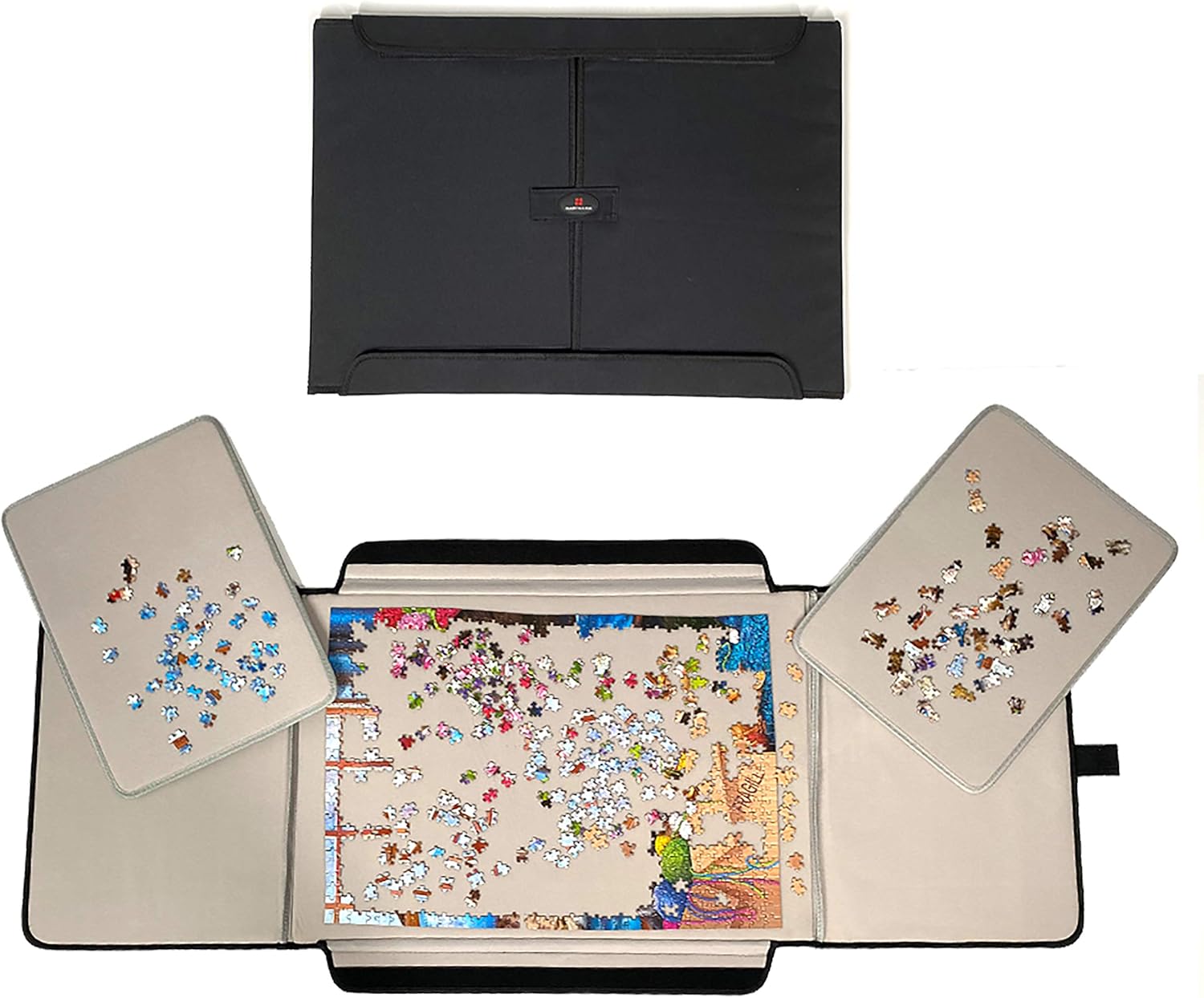 Portable Jigsaw Puzzle Board Mat by Mary Maxim - Puzzle Tables for Adults - Puzzle Organizer and Storage