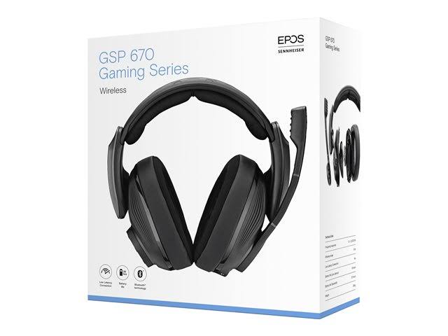 Sennheiser GSP 670 - Gaming - Headset - Full Size - Bluetooth - Wireless