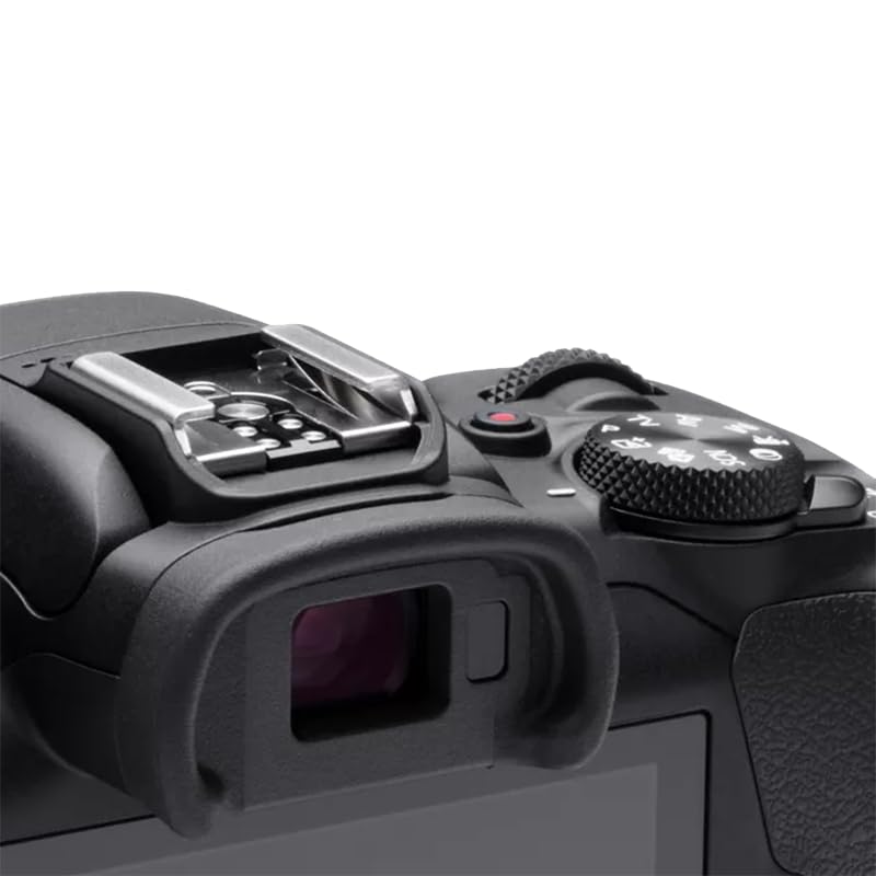 Canon EOS R100 Mirrorless Camera Body with RF-S 18-45mm F4.5-6.3 IS STM Lens Bundle with Deco Gear Photography Bag + Microphone + Monopod + Software