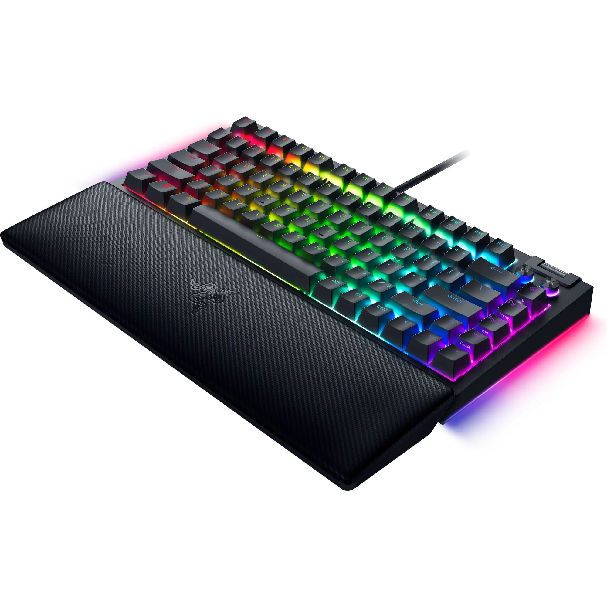 Razer BlackWidow V4 75% Hot-Swappable Mechanical Gaming Keyboard, RGB Chroma, Black - Radiant Selections