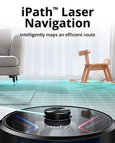 eufy Clean X8 Pro Robot Vacuum, Twin-Turbine 2× 4,000 Pa Powerful Suction