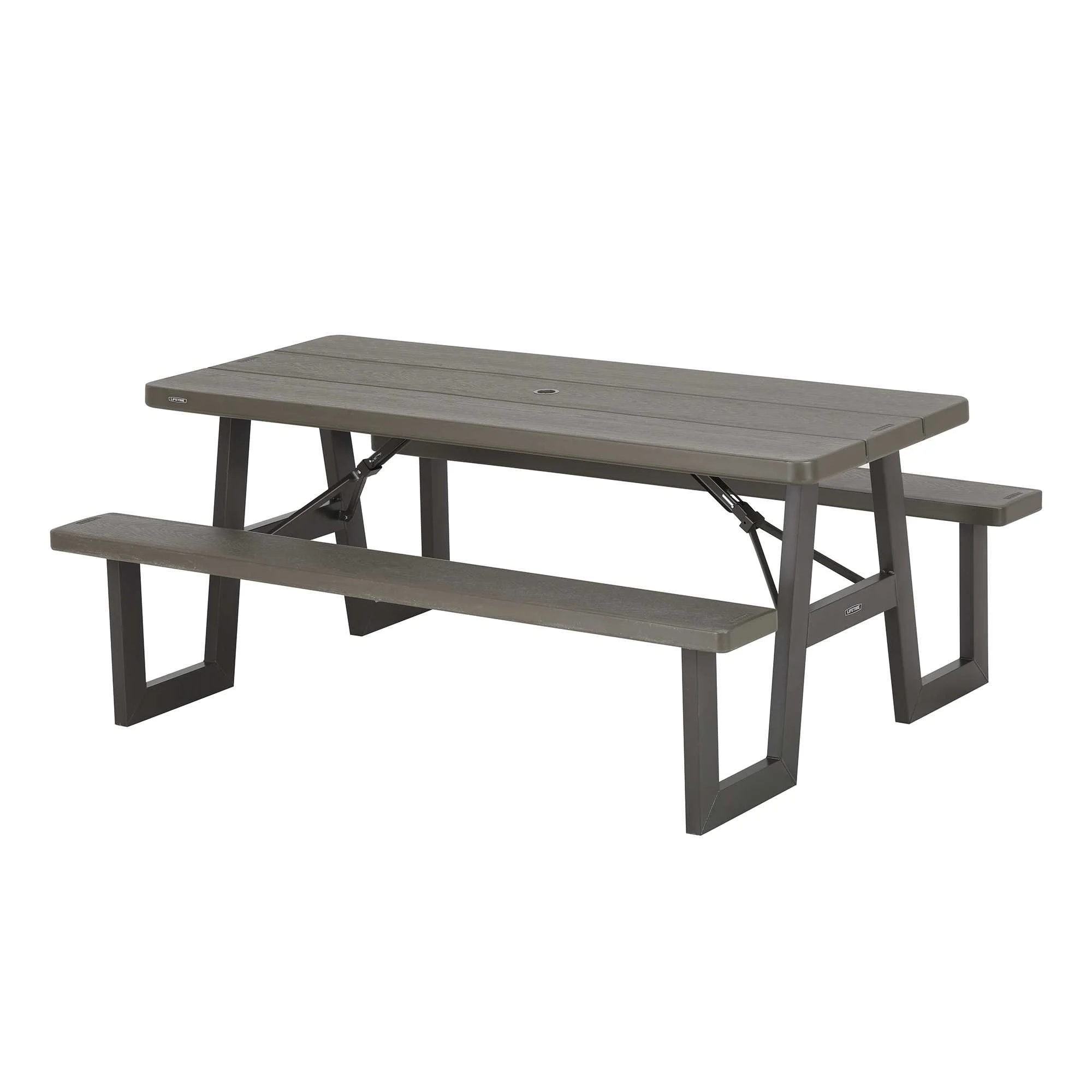 Lifetime 6-Foot W-Frame Folding Picnic Table, 60233