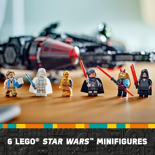 LEGO Star Wars The Dark Falcon Buildable Starship, Star Wars Toy Vehicle Set for Boys and Girls