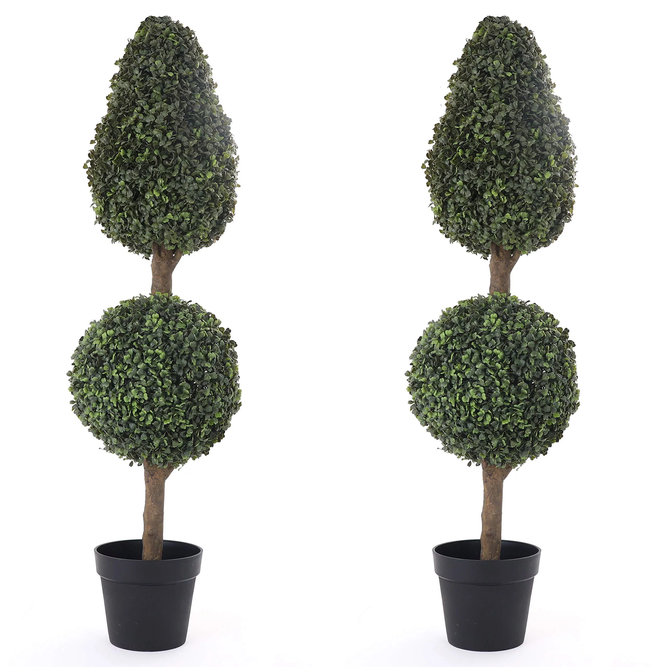 Bornbridge Artificial 4' Topiary Ball Tree (Cypress, 2 Pack)