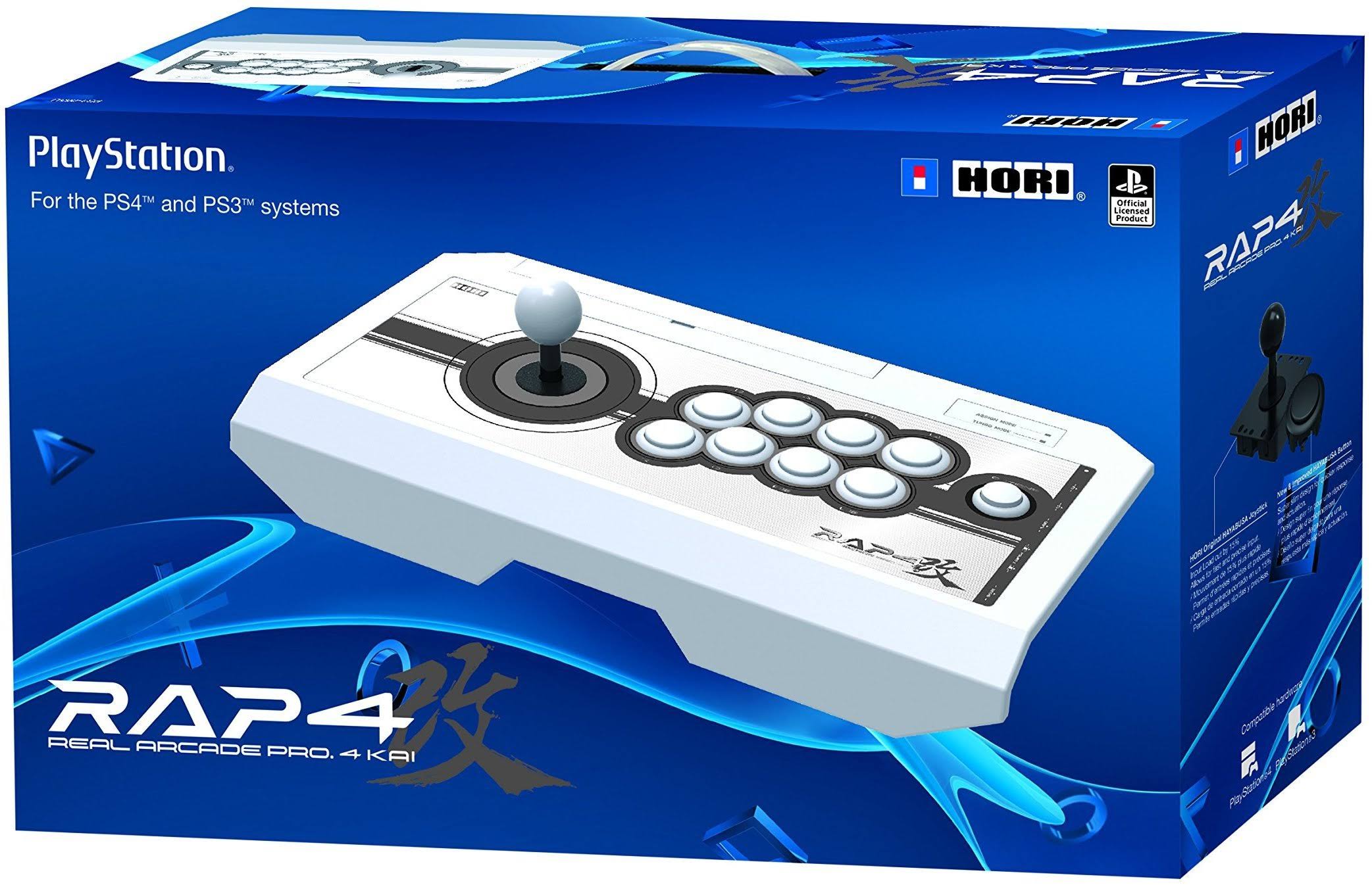 Hori Real Arcade Pro 4 Kai Fight Stick for PlayStation 4/PlayStation 3 - White