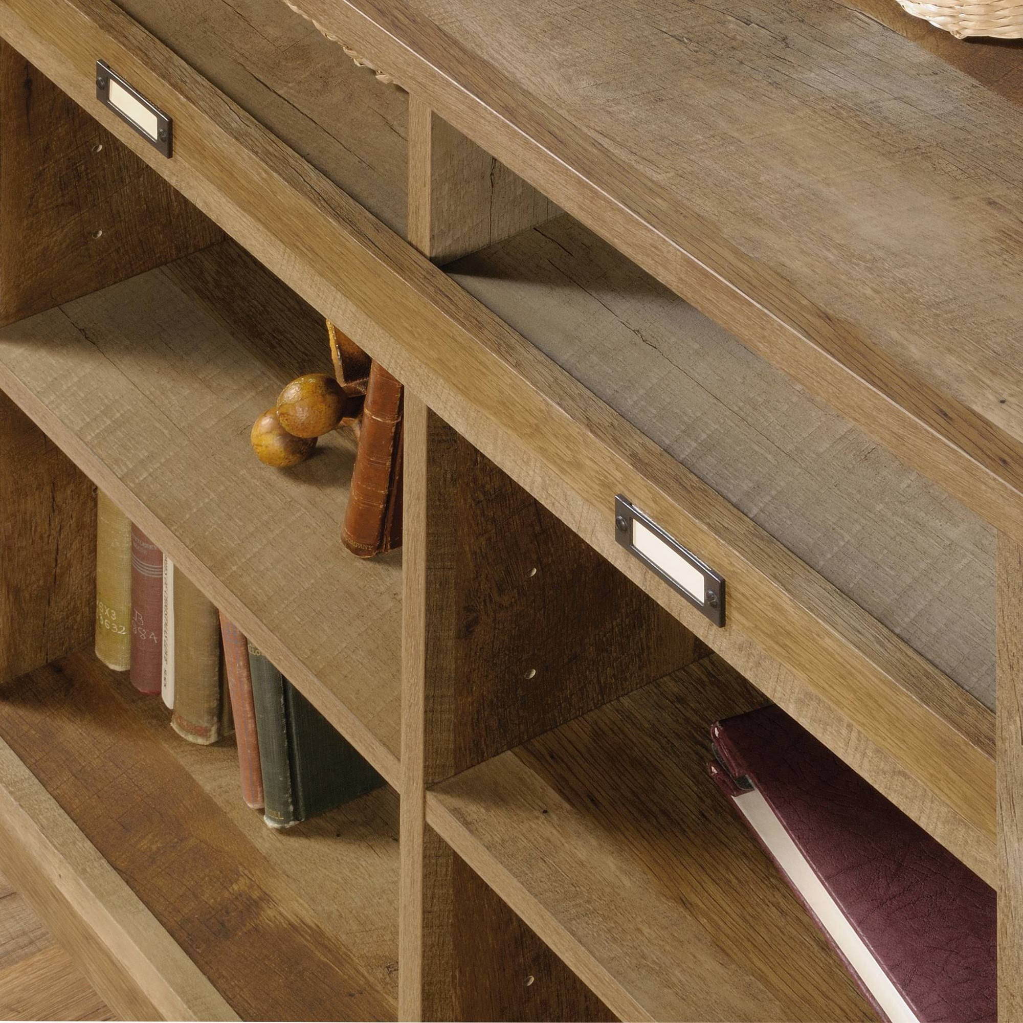 Sauder Adept Storage Credenza - Craftsman Oak