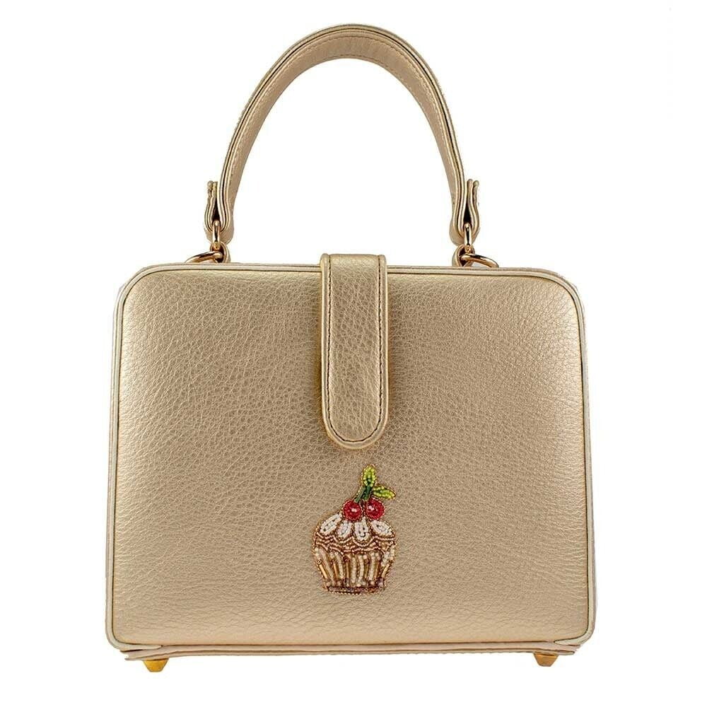 Mary Frances Sugar on Top Beaded Crossbody Cake Shop Top Handle Handbag Multi NW - Radiant Selections
