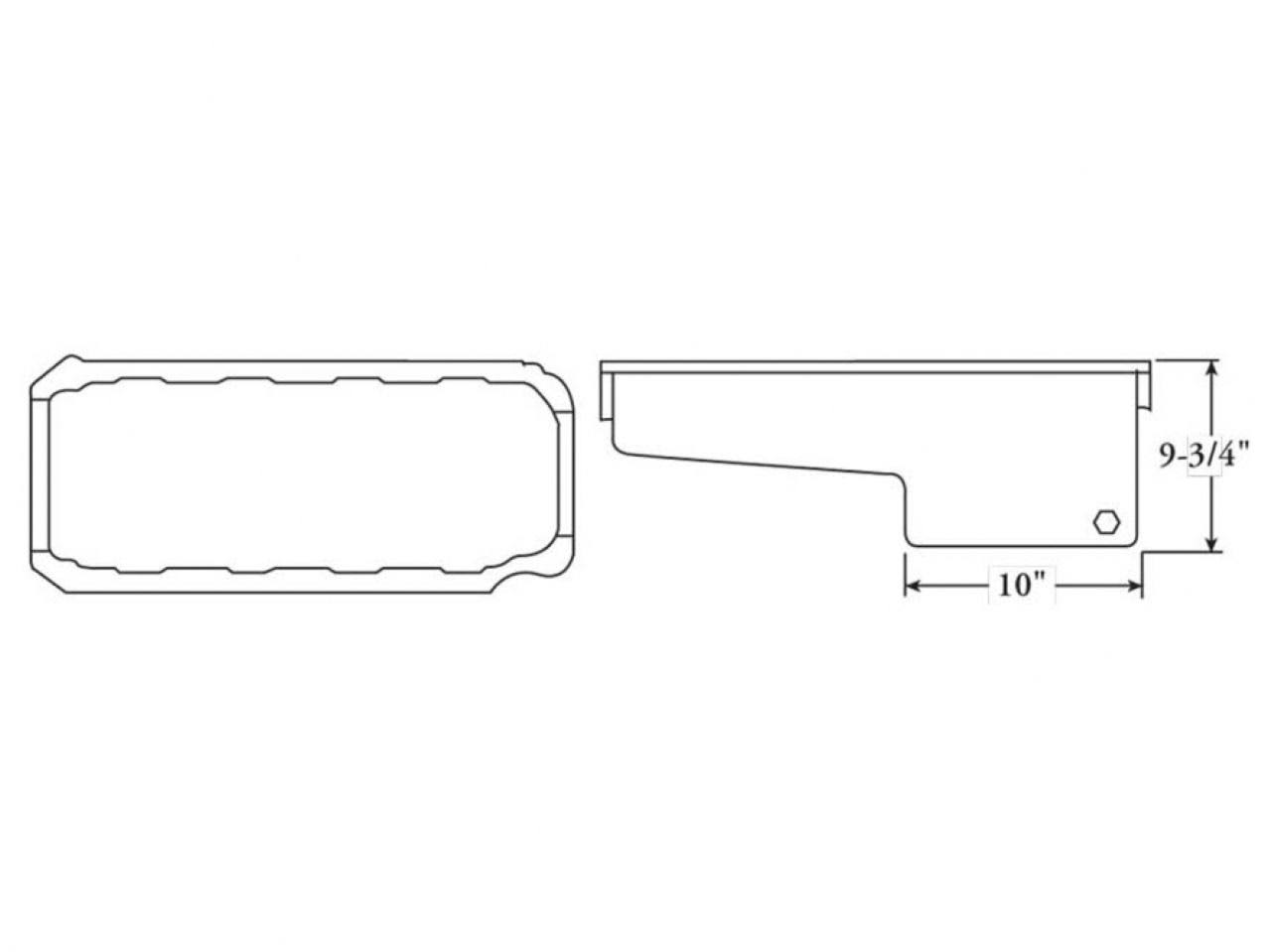 Moroso 20460 Oil Pan