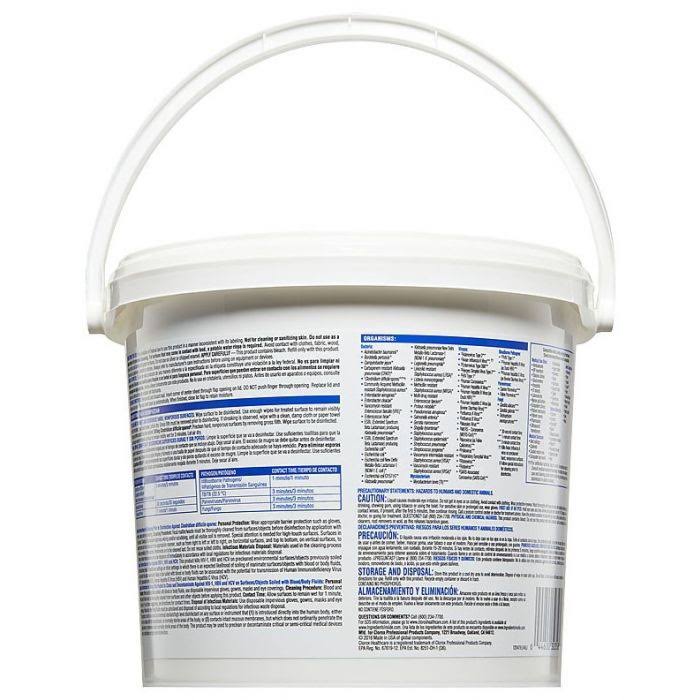 Clorox Healthcare Bleach Germicidal Wipes