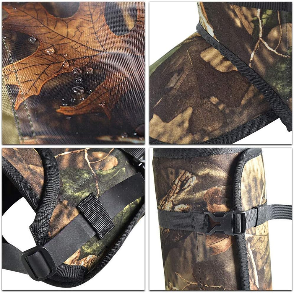 ROCKPUTTEE Snake Guardz Gaiters Snake Shield Protects Against Anti-Snake Bites Rattlesnakes Waterproof for Hunting, Camping, Hiking, Outdoors