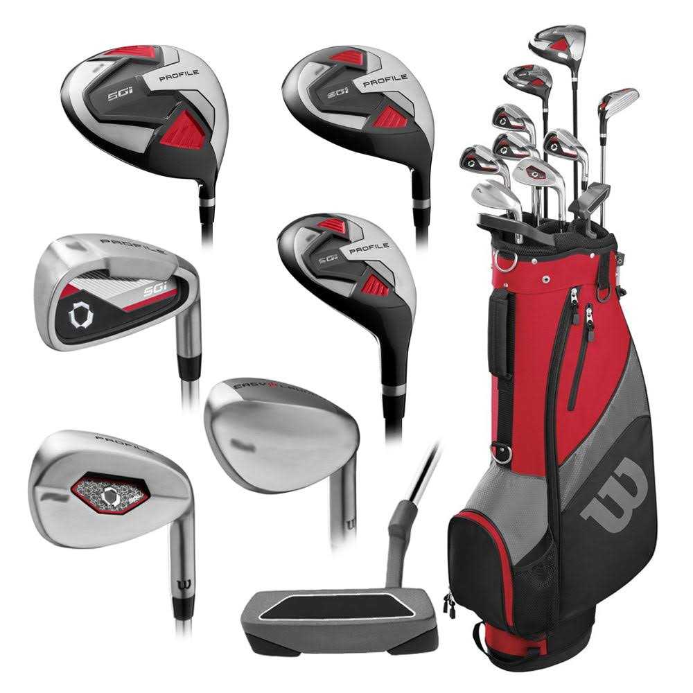 Wilson Mens Profile SGI Complete Golf Club Set - Sports Supplies Online Store