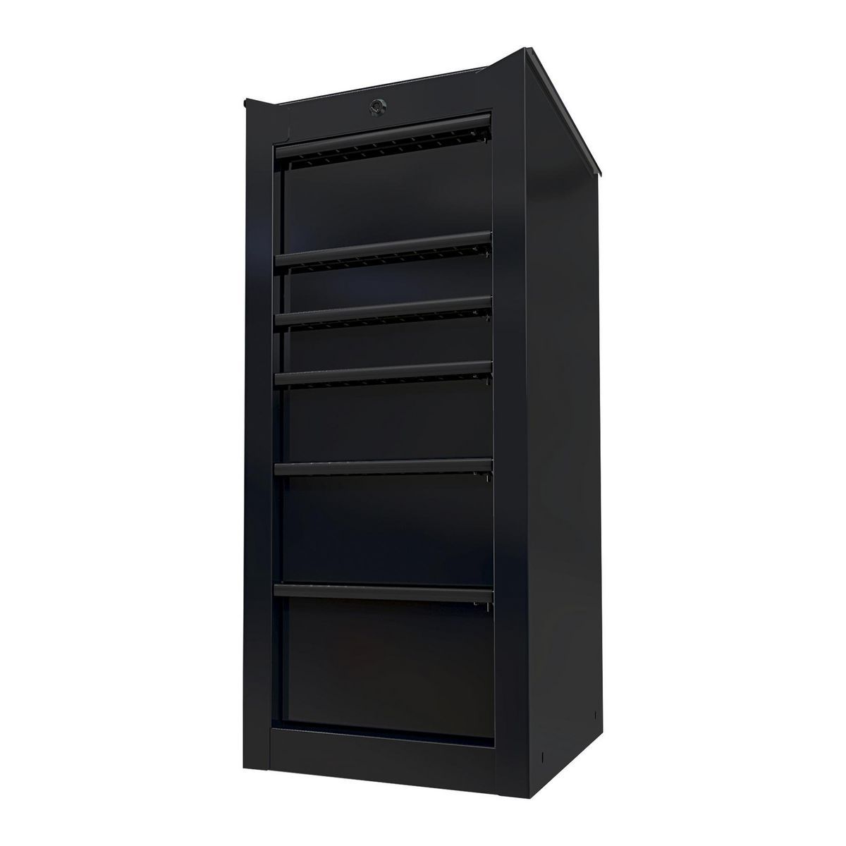 U.S. GENERAL 15 in. End Cabinet, Series 3, Slate Gray