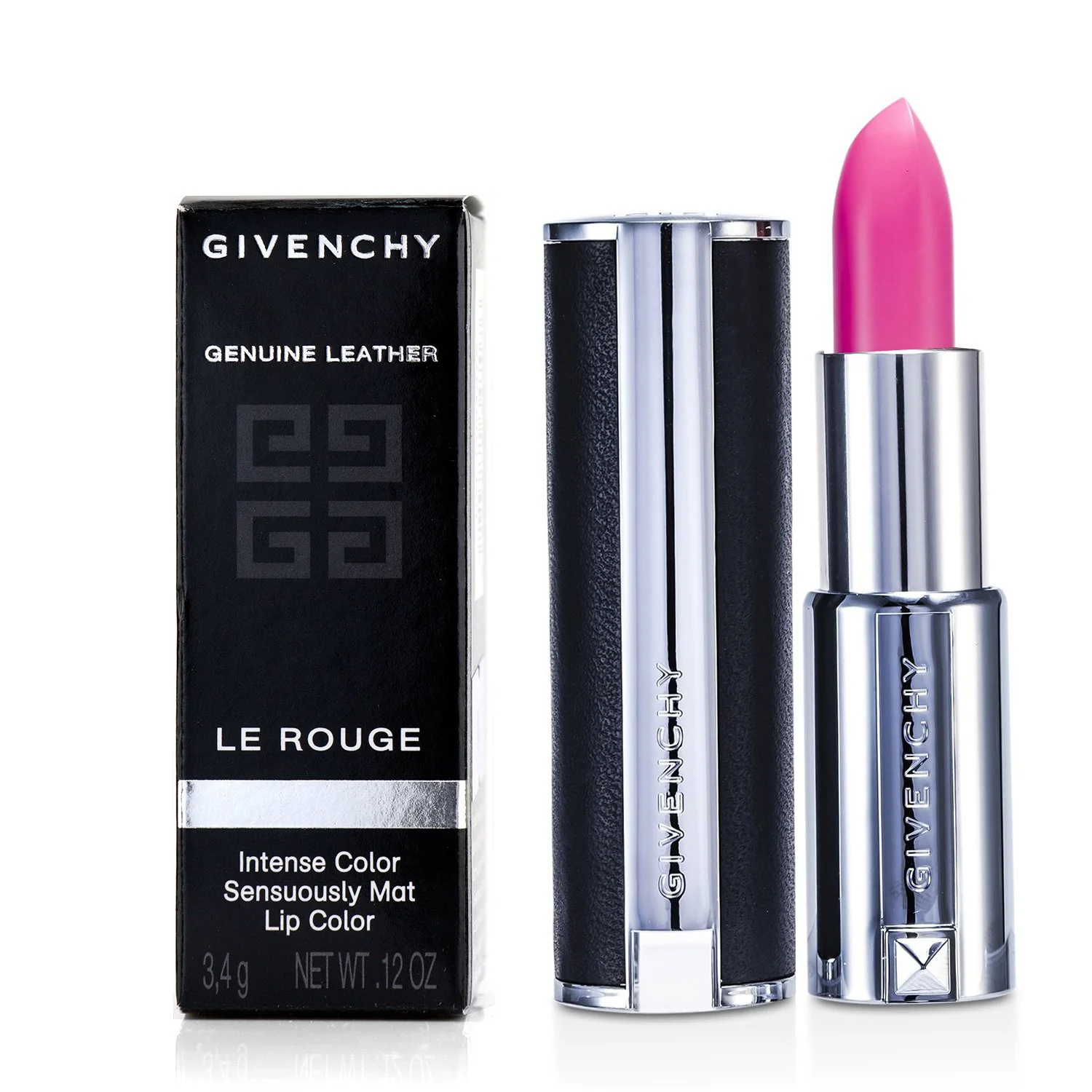 Givenchy Le Rouge Intense Color Sensuously Mat Lipstick - # 202 Rose Dressing  3.4g/0.12oz