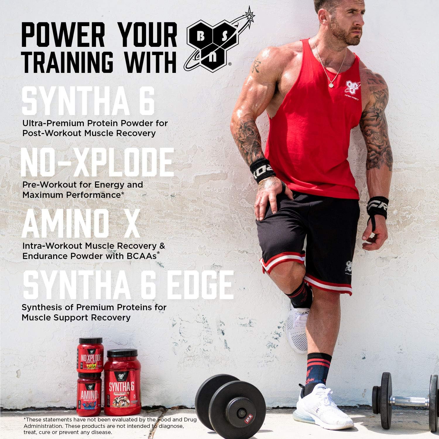 BSN N.O.-XPLODE Pre Workout Supplement with Creatine, Beta-Alanine, and Energy, Flavor: Fruit Punch, 60 Servings Pack of 2