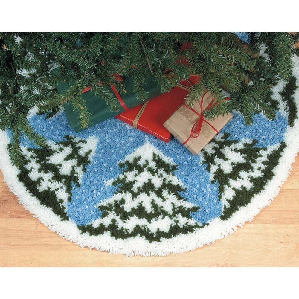 Herrschners Evening Pines Latch Hook Kit | 86cm | 100% Acrylic