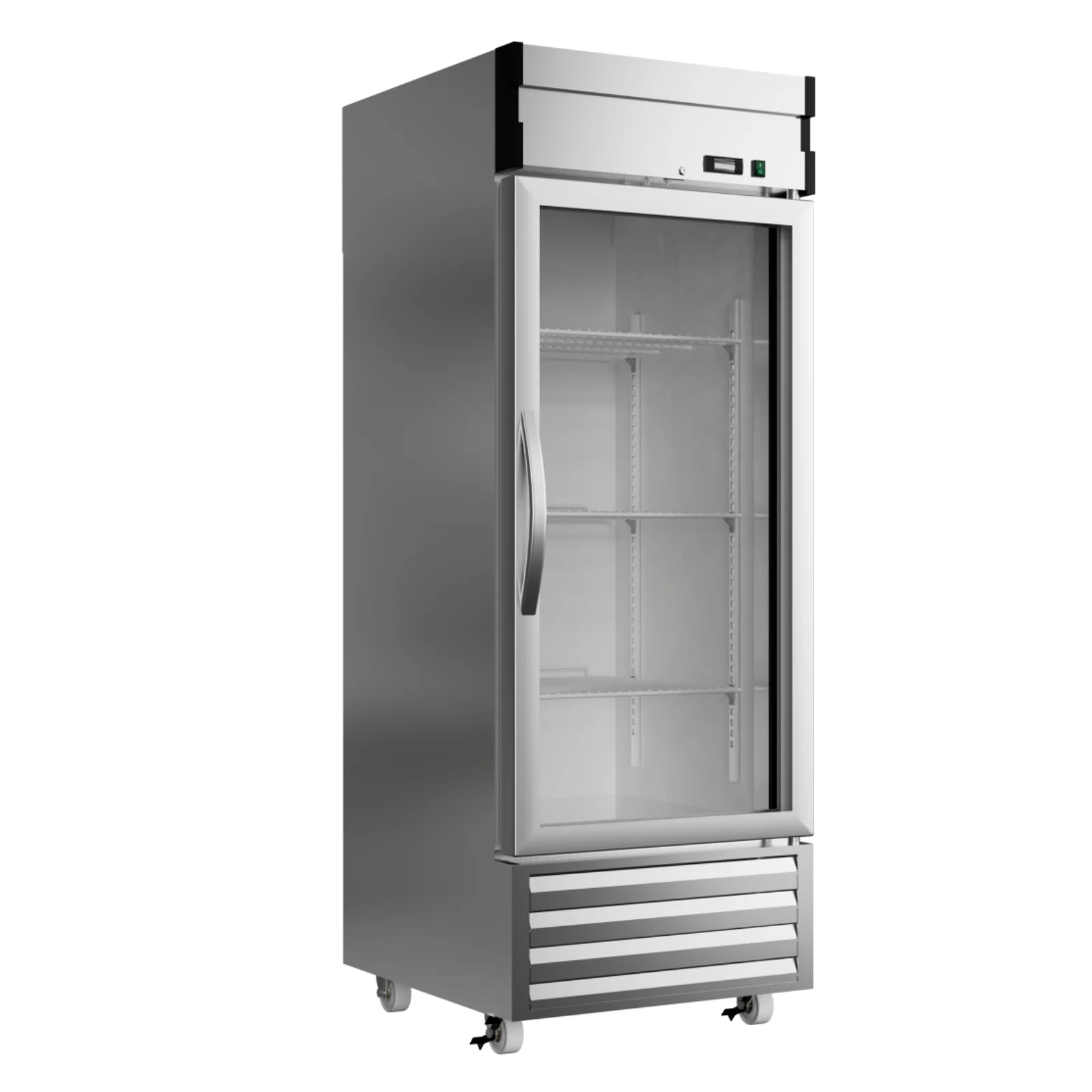 Single Door Glass Door Refrigerator - 27"