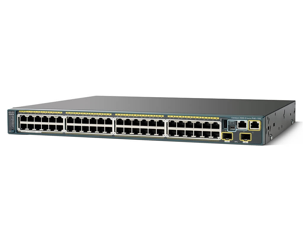 Cisco Catalyst WS-C2960S-48TS-S Ethernet Switch - 48 Port