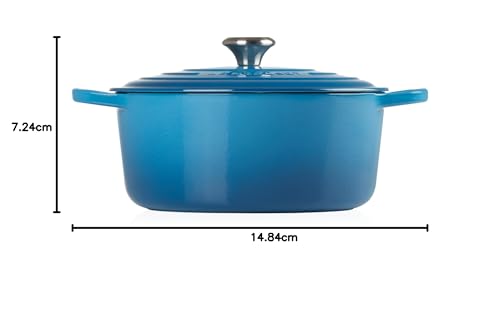 Le Creuset Enameled Cast Iron Signature Round Dutch Oven, 5.5 qt., Cerise
