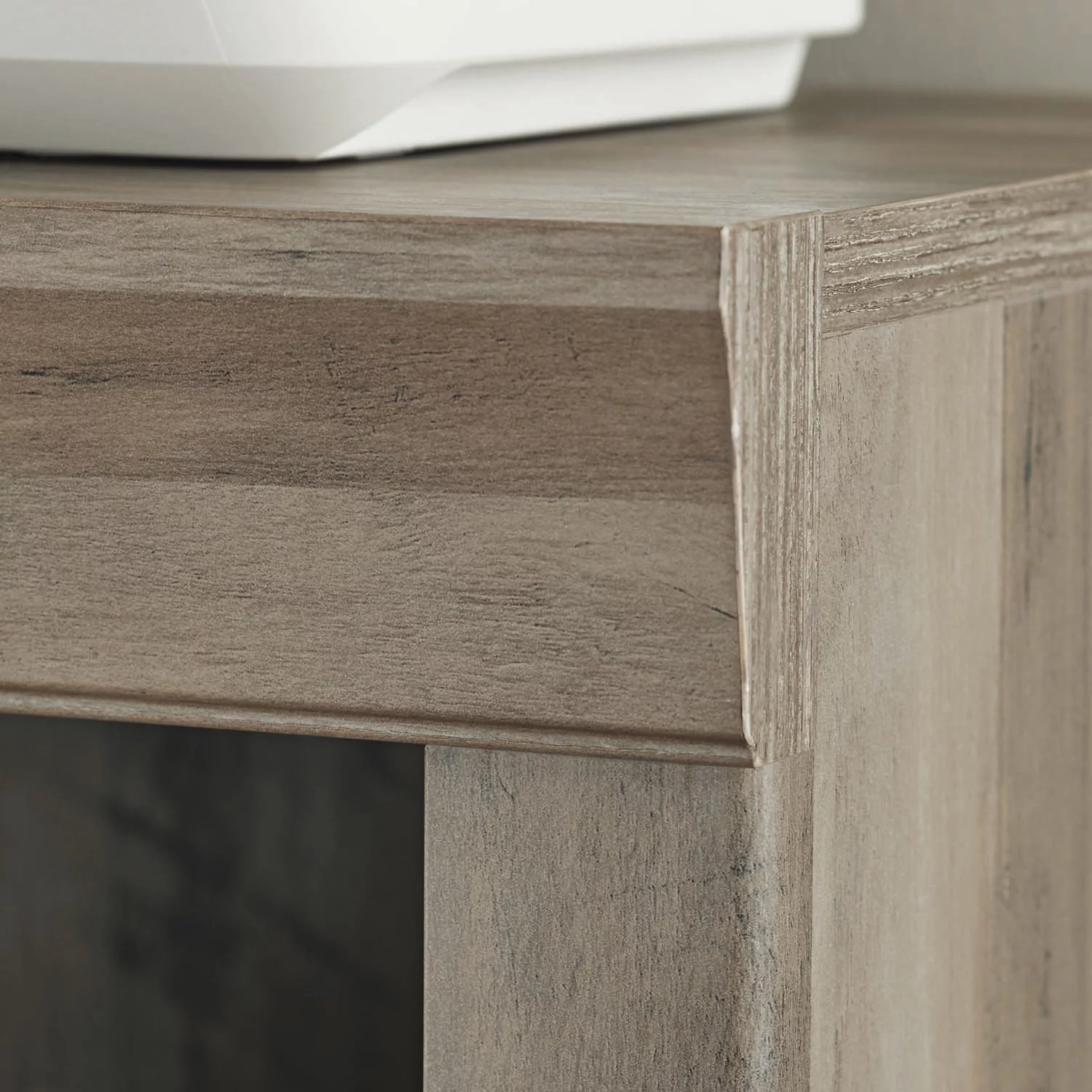 Better Homes & Gardens Glendale 5 Shelf Bookcase, Rustic Gray Finish
