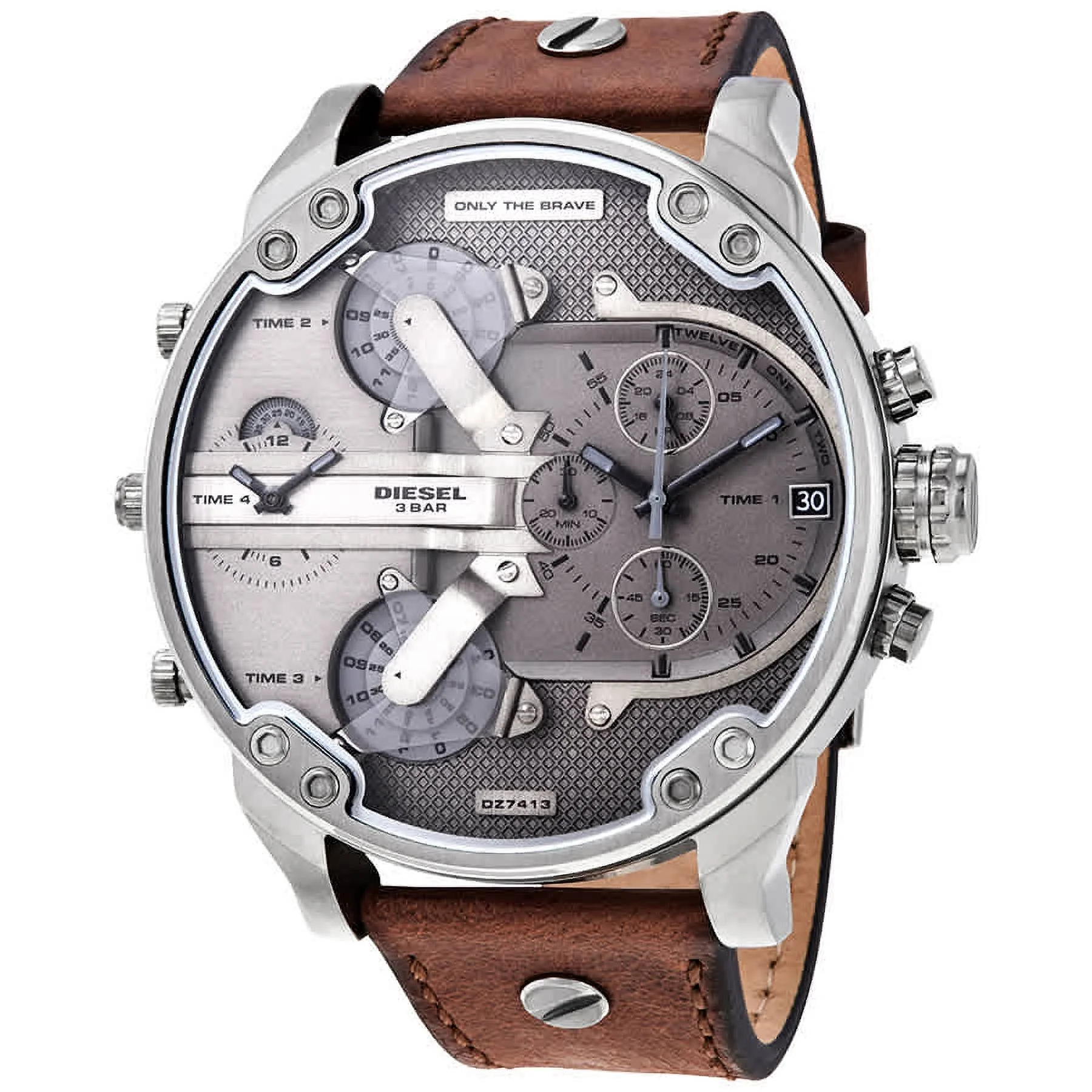 Diesel Mr. Daddy 2.0 Chronograph Quartz Grey Dial Men's Watch DZ7413