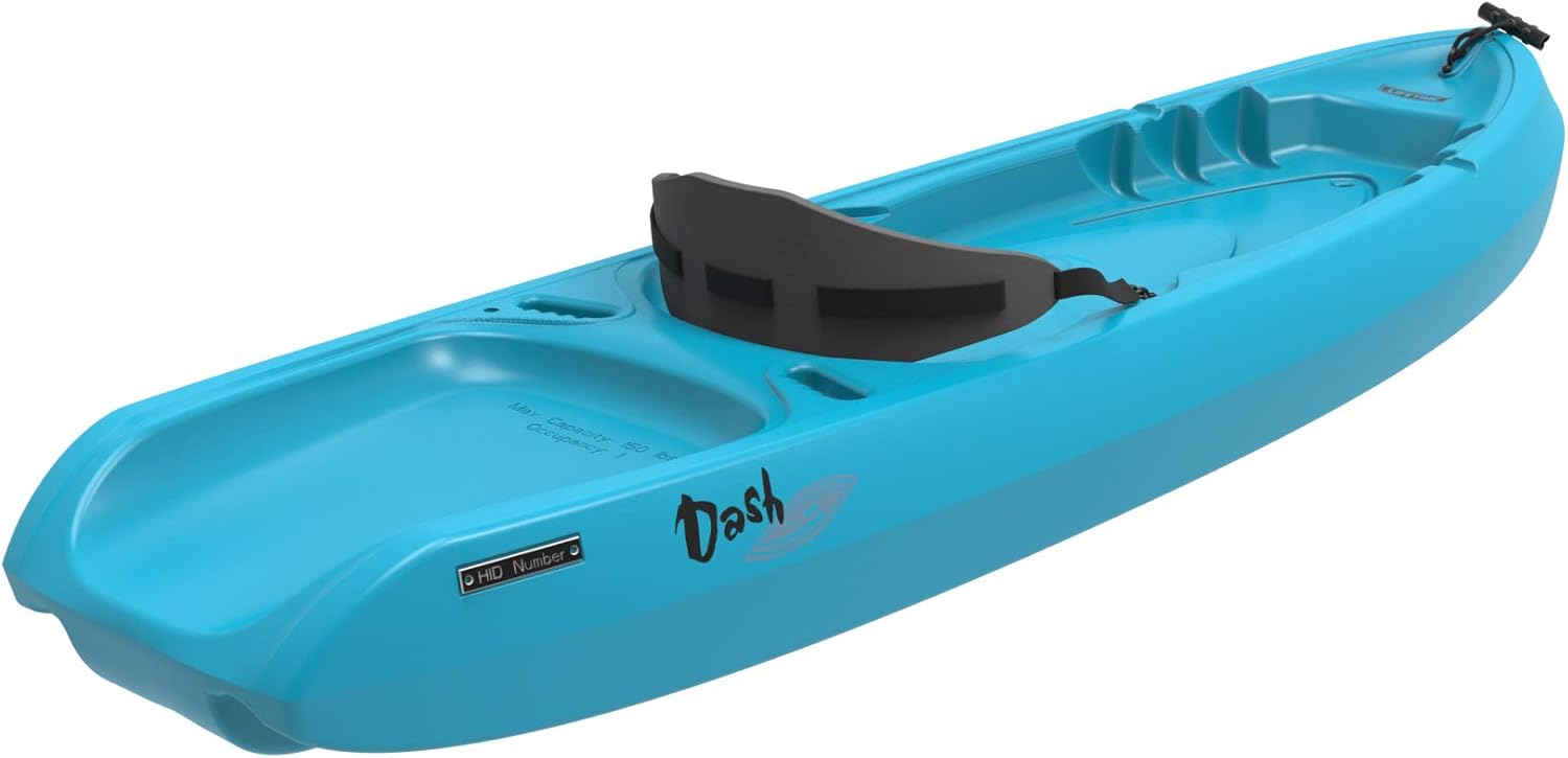 Lifetime 90787 Dash 66 Youth Kayak, Glacier Blue, 78 inches