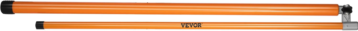 VEVOR Load Height Measuring Stick, 15' Sturdy Fiberglass Truck Height Stick with Adjustable Pole