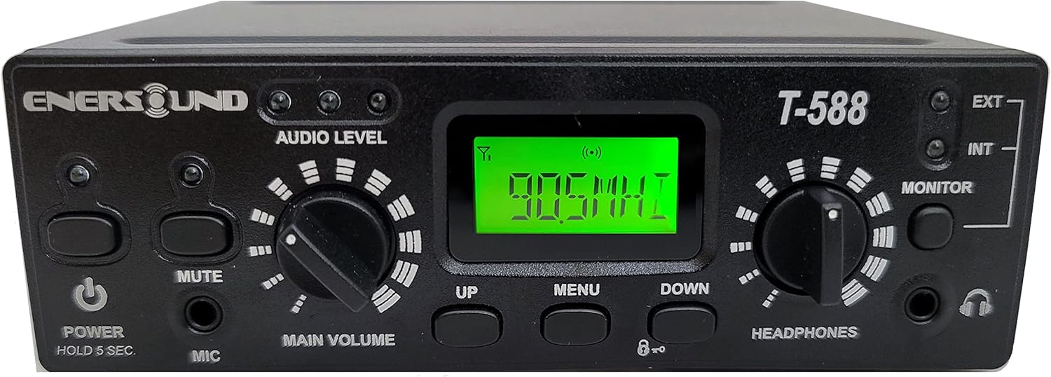 Enersound T-588 2-Watt Stereo FM Broadcast Transmitter (88-108MHz)