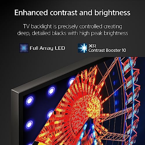 Sony 85 Inch 4K Ultra HD TV X90L Series: BRAVIA XR Full Array LED Smart Google TV with Dolby Vision HDR and Exclusive Features for The PlayStation® 5
