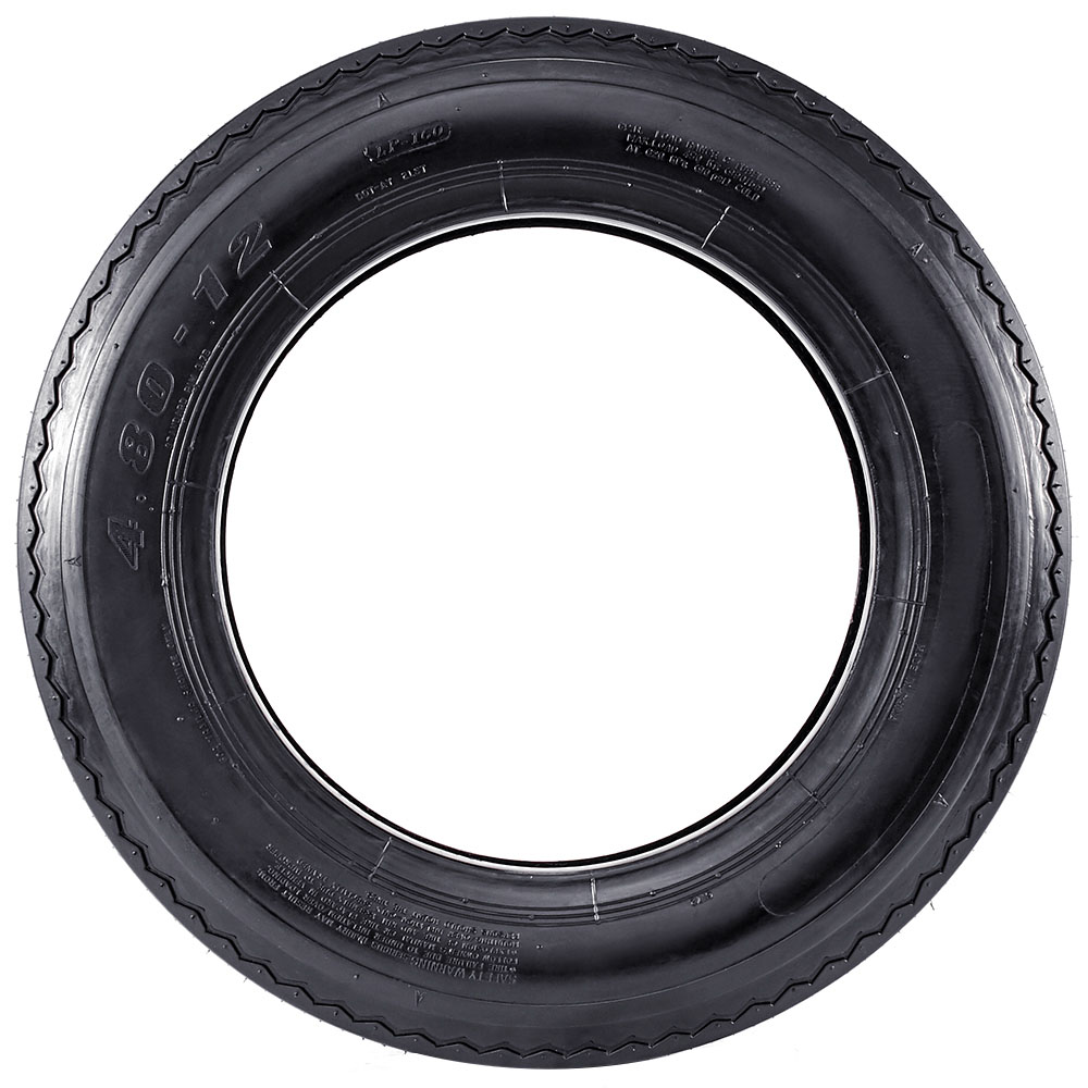 SUPERGUIDER Trailer Tire 4.80-12 Highway Boat Motorcycle Tires 4.80x12 480-12 6PR Load Range C Set of 4