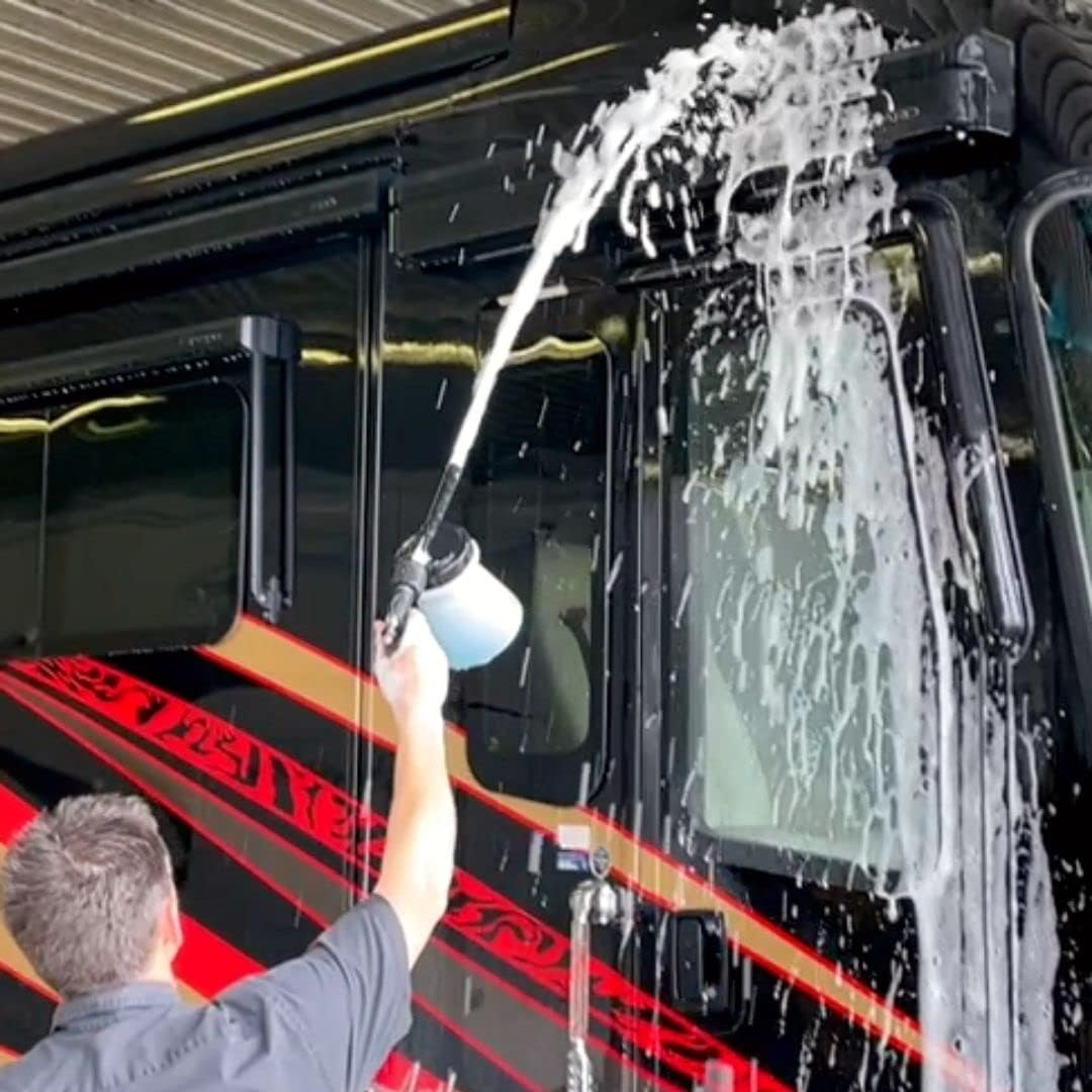 Image Wash Products - Foam Cannon for Garden Hose - Connects to Any Garden Hose - Ultimate Car Wash Foamer to Help Wash Your Car or Truck