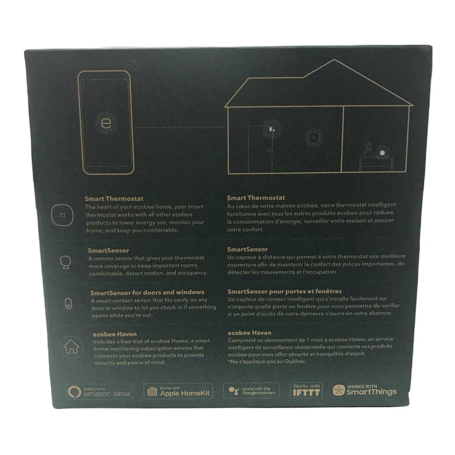 Ecobee Smart Thermostat with Whole Home Sensors - Shop Hardware Tools Online Store