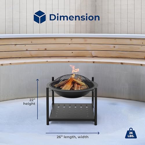 Outdoor Propane Fire Pit Table - CSA/ETL Certified Safe 50