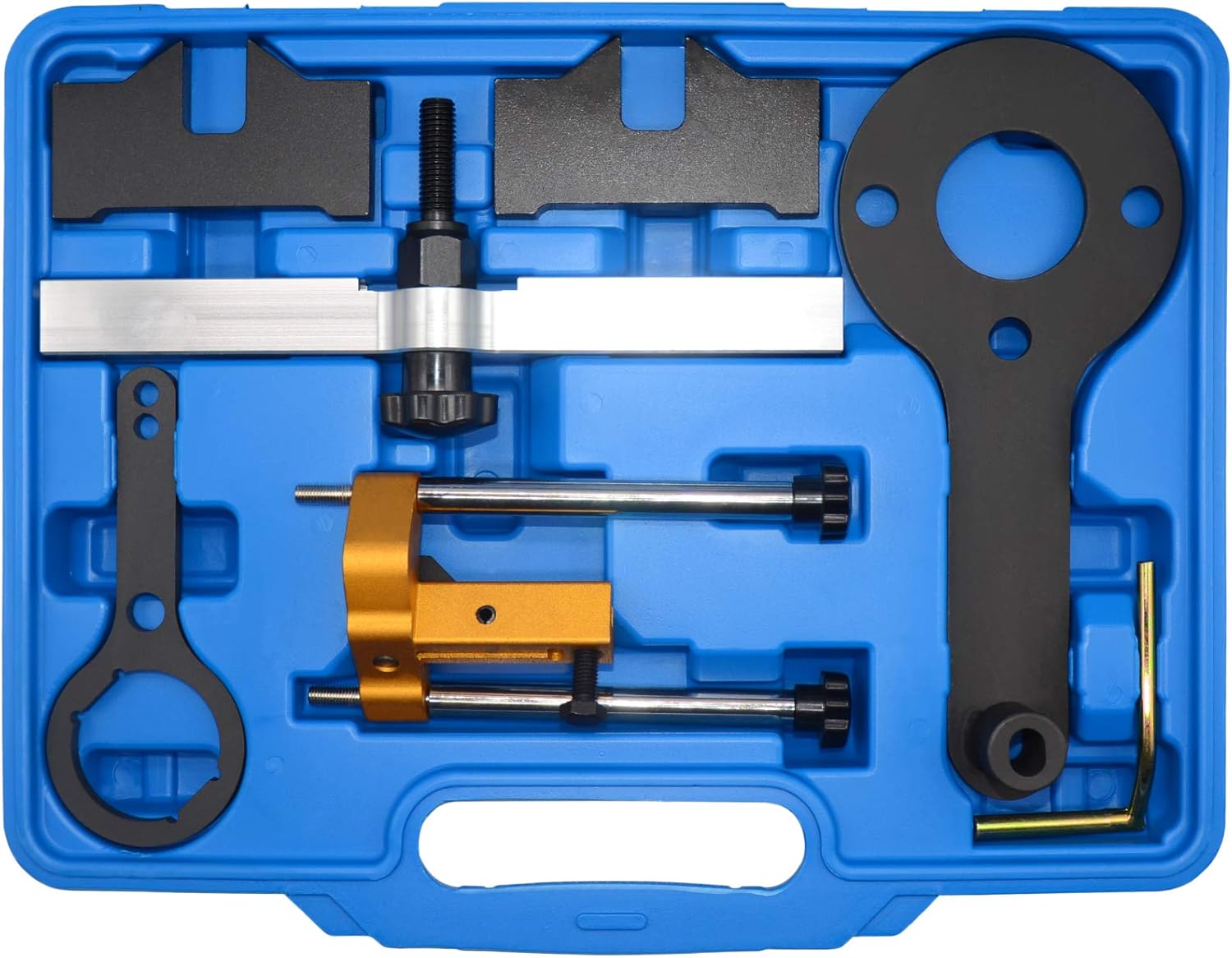 EGSTAOR Engine Timing Locking Tool Kit Compatible with BMW V8 N63 S63(No Valve Lift) N65 N74 X5 X6 Drive 750I 760I Camshaft Tensioner Locking Tool