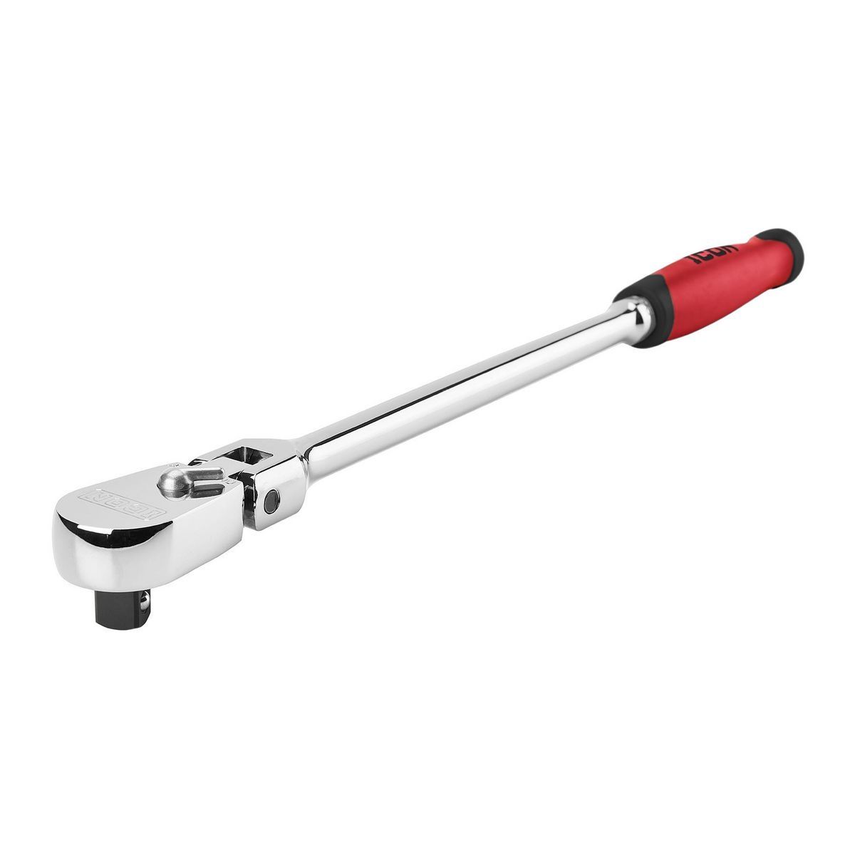 ICON 1/2 in.  Drive Professional Long-Reach Flex-Head Ratchet with Comfort Grip