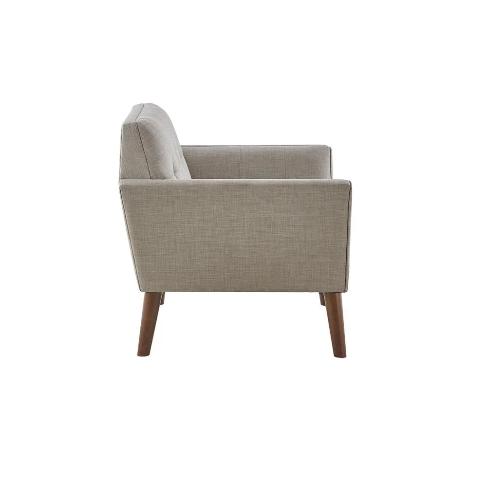 Lounge Chair - Mid Century Modern with Button Tufted Details, Belen Kox