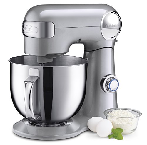 Cuisinart SMD-50BC Precision Pro 5.5-Quart Digital Stand Mixer With 12-Speeds, 3 Preprogrammed Food Prep Settings, Mixing Bowl, Whisk
