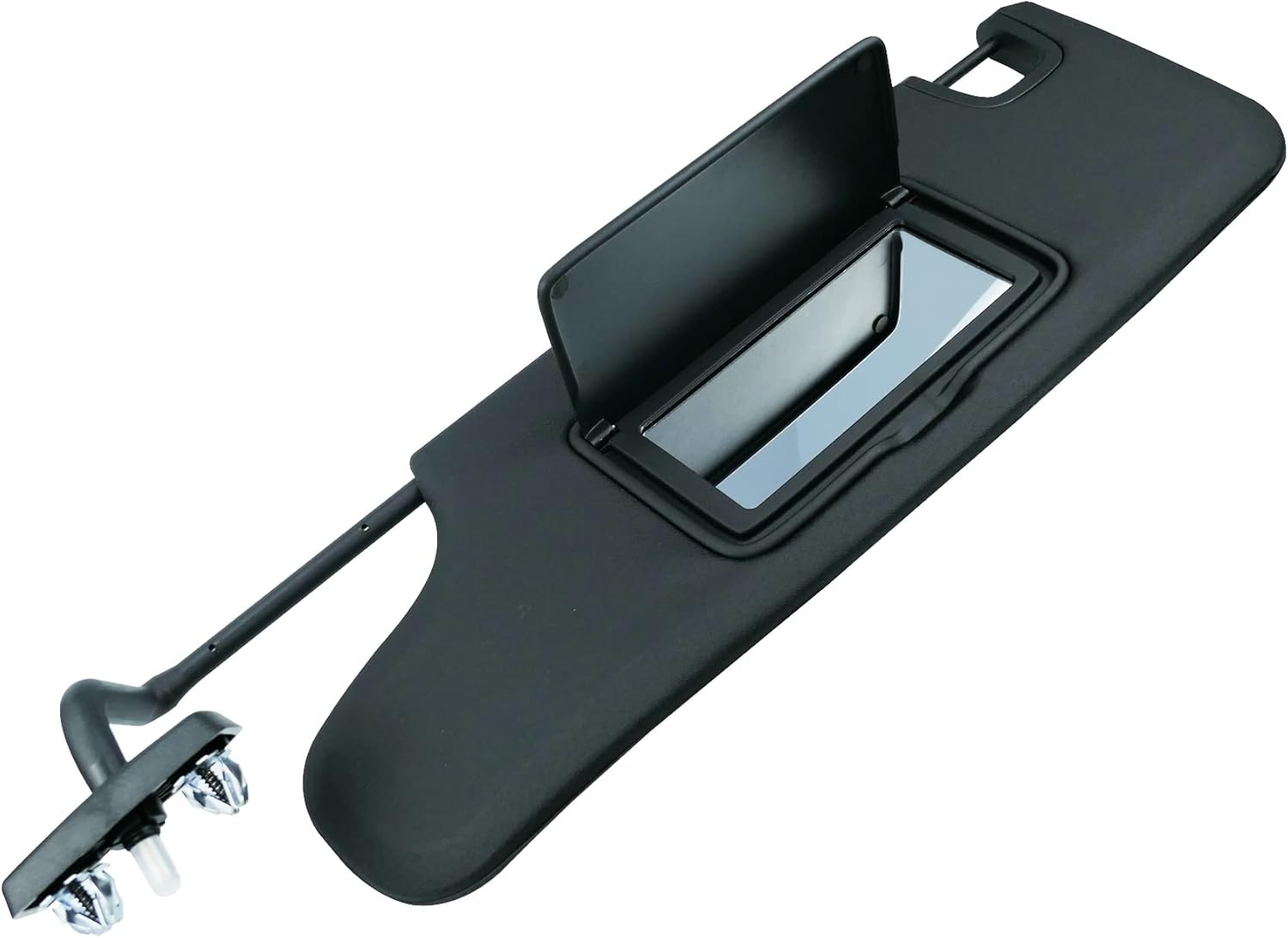 Left Driver Side Sun Visor Fit for Jeep Wrangler JK 2007-2018 Replace 6CJ07DX9AA Pack of 2
