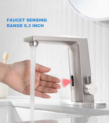 Touchless Sensor Faucets, Automatic Motion Smart Bathroom Wash Basin Sink Faucet