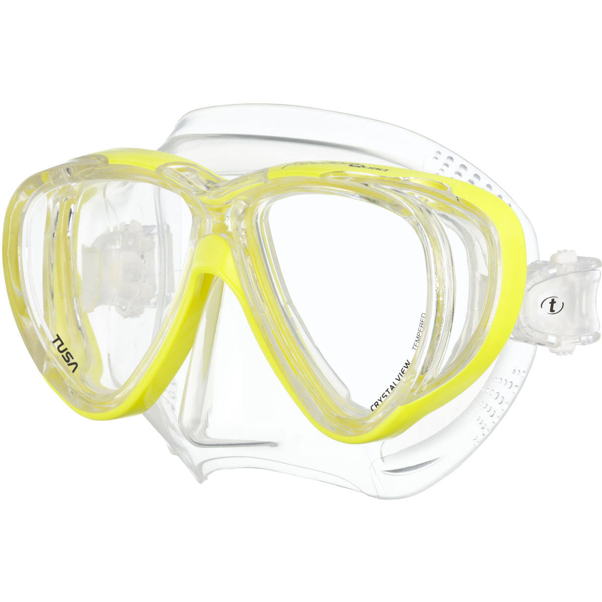 Tusa Freedom Quad Mask - Black/Fist Tale Blue