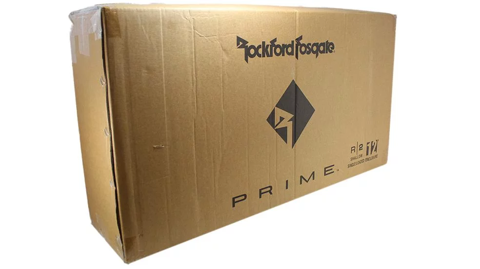 Rockford Fosgate Prime R2S-1X12 Single R2S 12” Shallow Subwoofer Loaded Enclosure