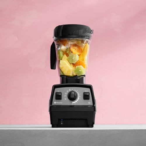 Vitamix Propel Series 750 Blender, Professional Grade Blender, 4 Presets + Self-Cleaning, Smoothie, Frozen Dessert, Soups and Dips, 64-oz Pitcher