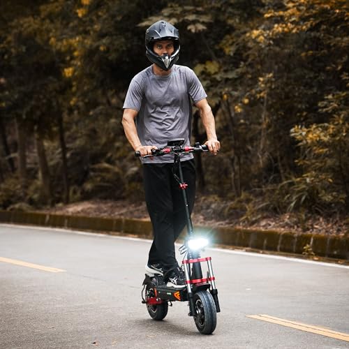 iScooter Electric Scooter, 40/43/50 Miles Long Range & 28/38 MPH Top Speed E Scooter