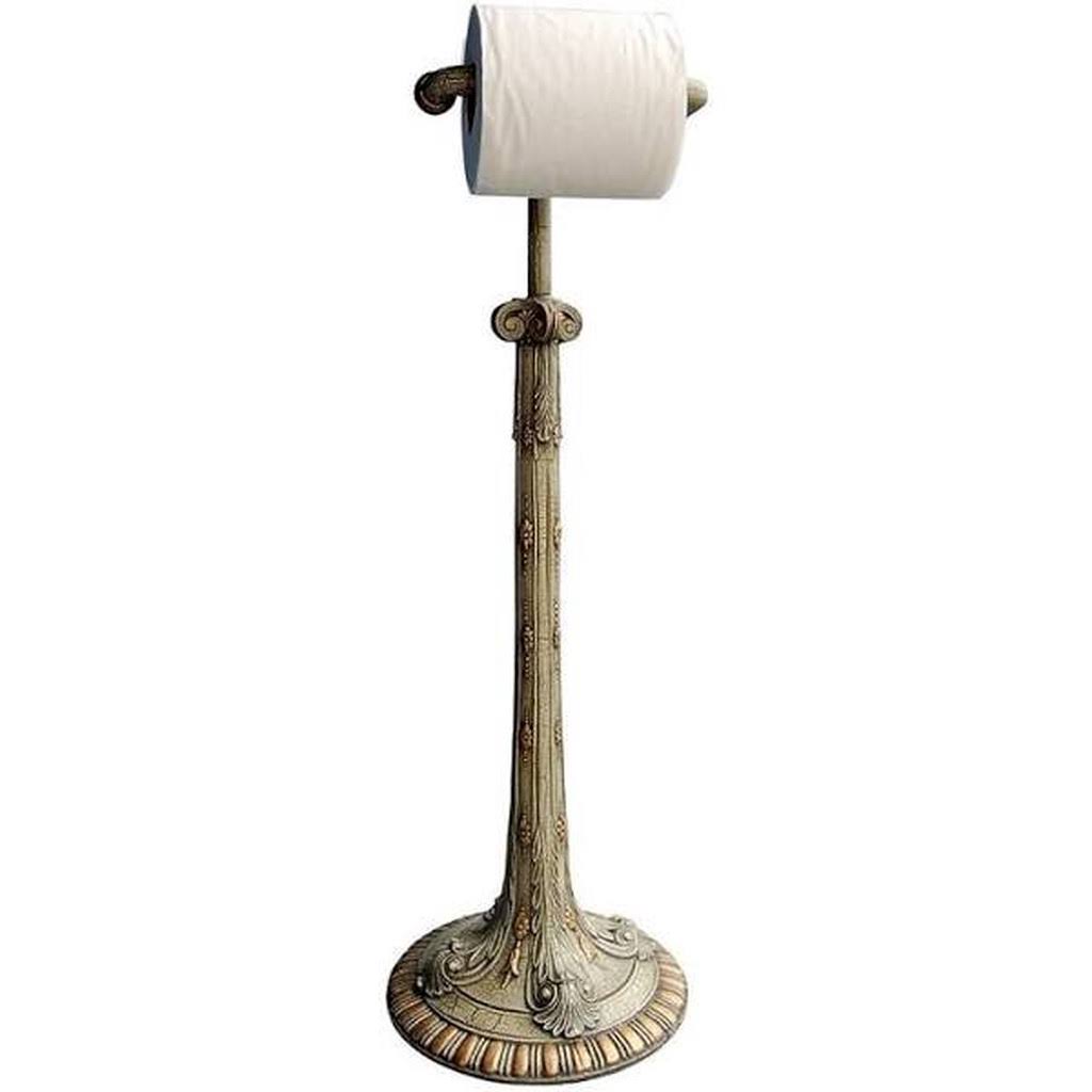 Hickory Manor House Standing Acanthus Toilet Paper Holder Verona